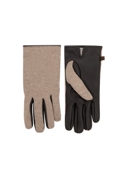 Handschoenen van leer | Beige