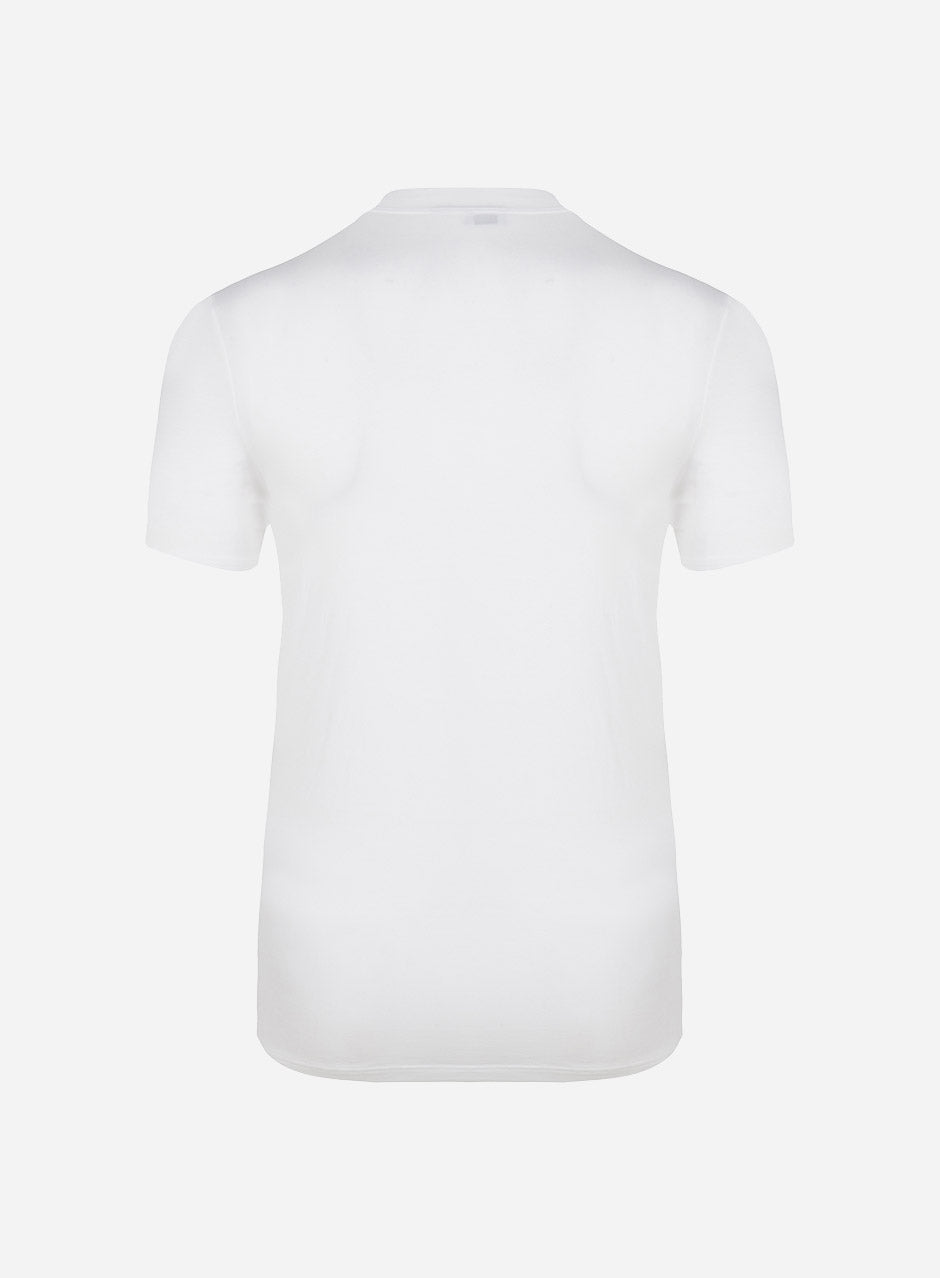 Onder T-shirt van modal | BG_TRANSPARENT | Wit