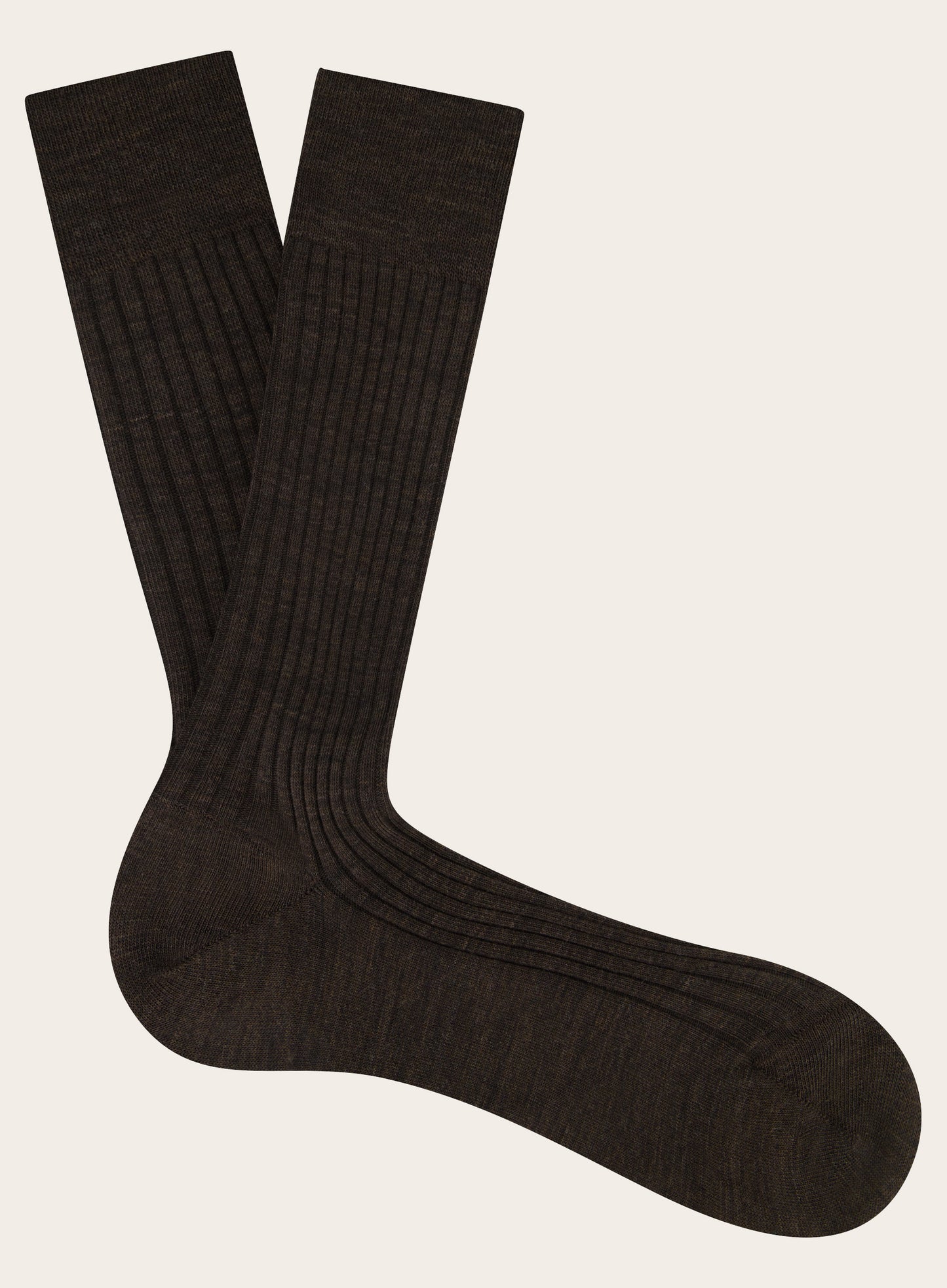 Sokken van merino wol | Bruin