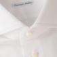 Dubbel manchet piqué overhemd | FULL_WIDTH | Wit