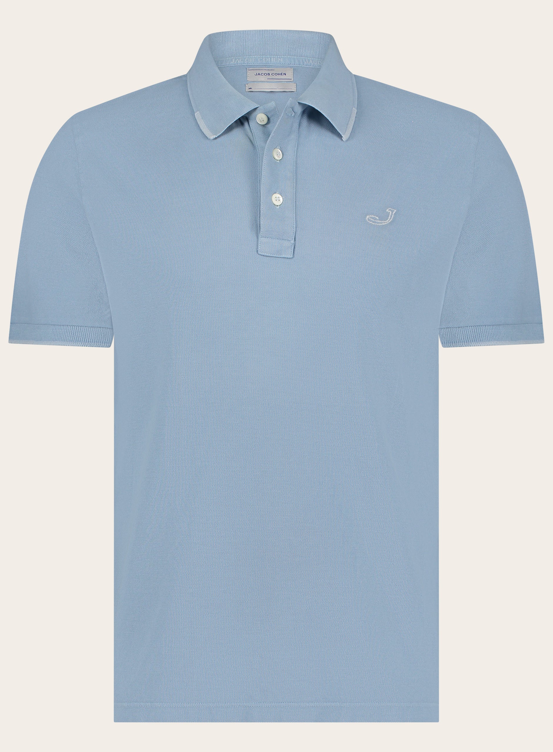 Poloshirt van katoen | L.Blauw 