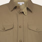 Overshirt van wol | Camel