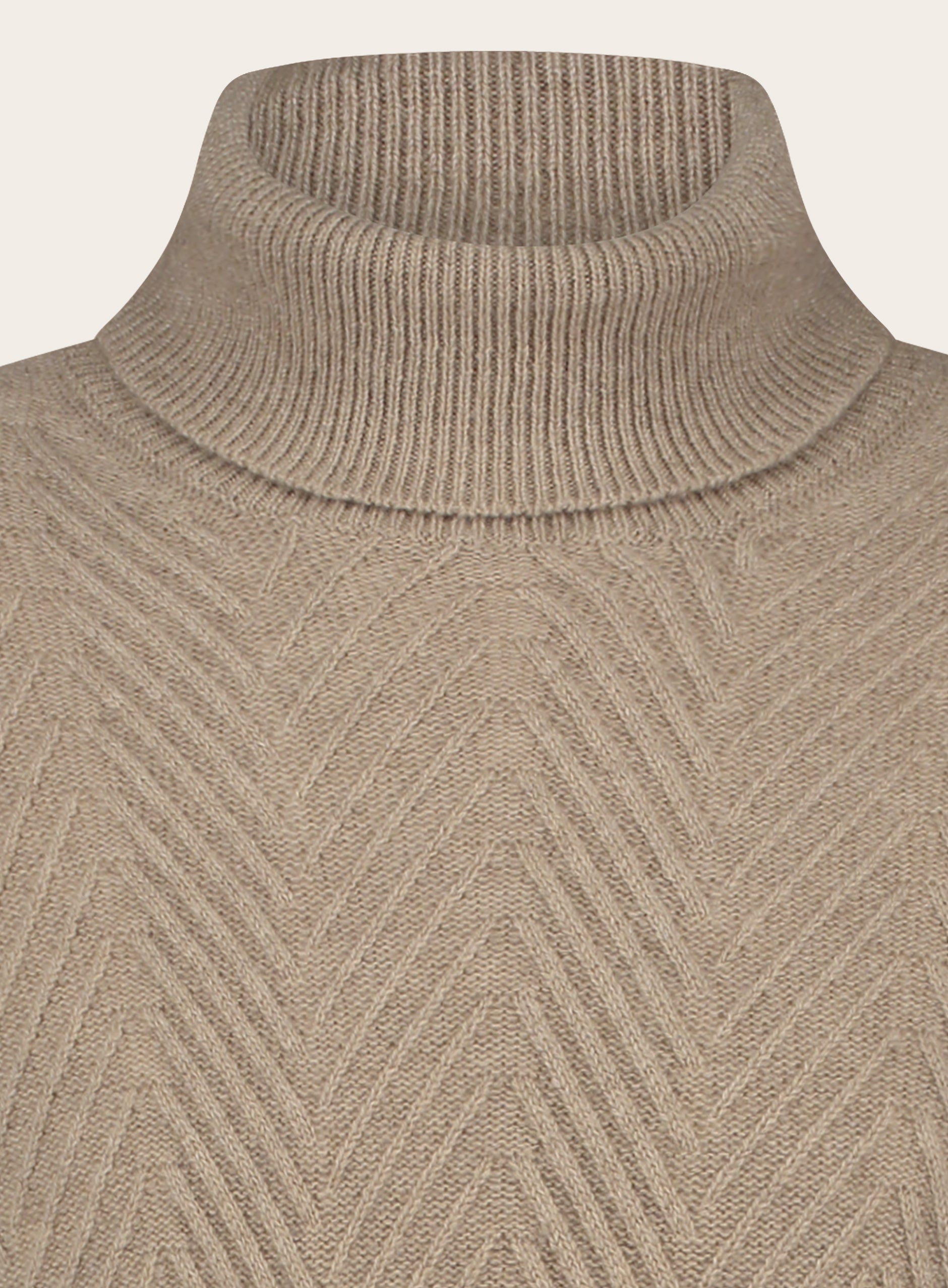 Coltrui van cashmere | Beige 