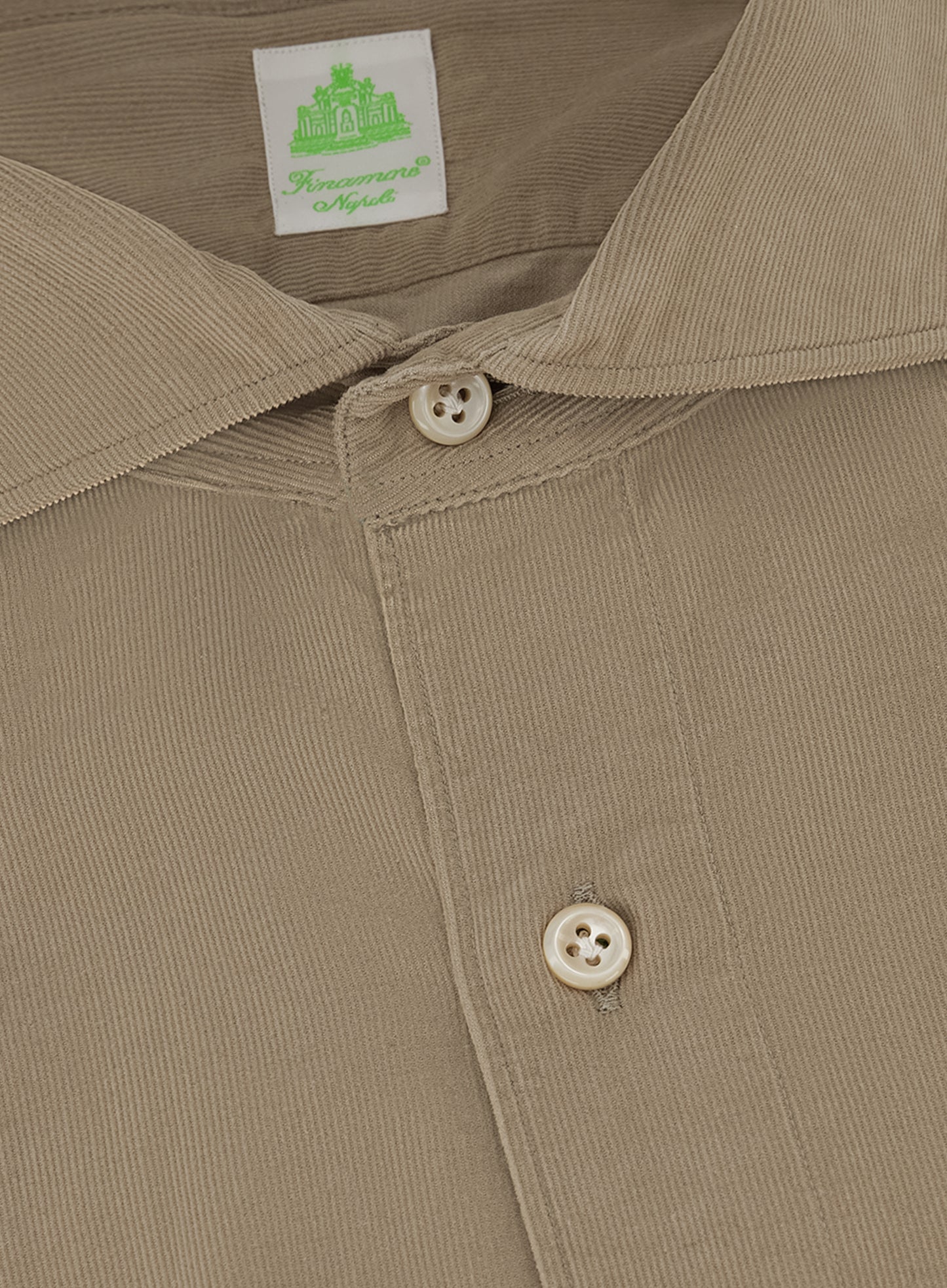 Shirt van katoen | Beige