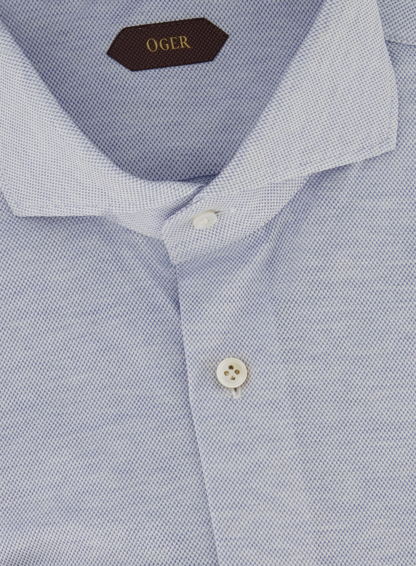 Shirt van katoen | L.Blauw 