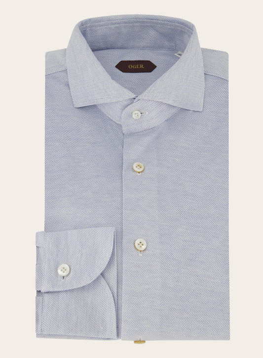 Shirt van katoen | L.Blauw 