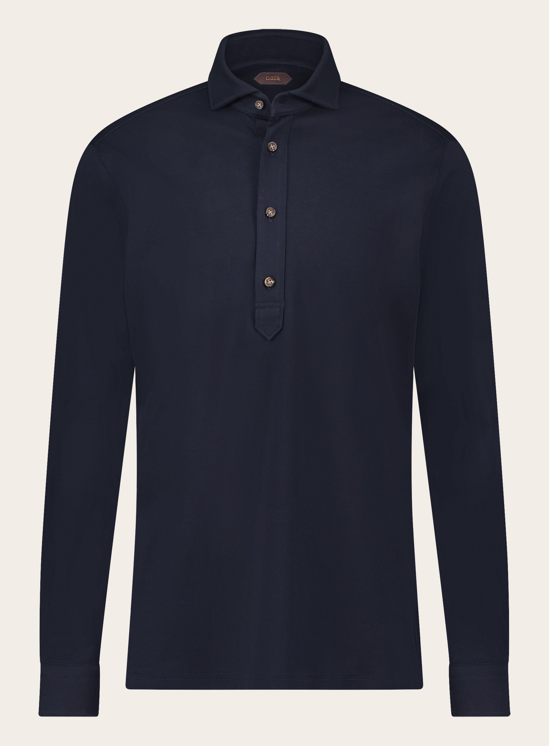 Poloshirt van katoen | BLUE NAVY