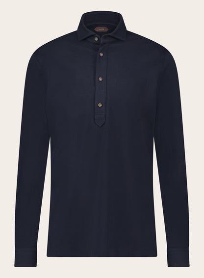 Poloshirt van katoen | BLUE NAVY