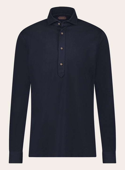 Poloshirt van katoen | BLUE NAVY