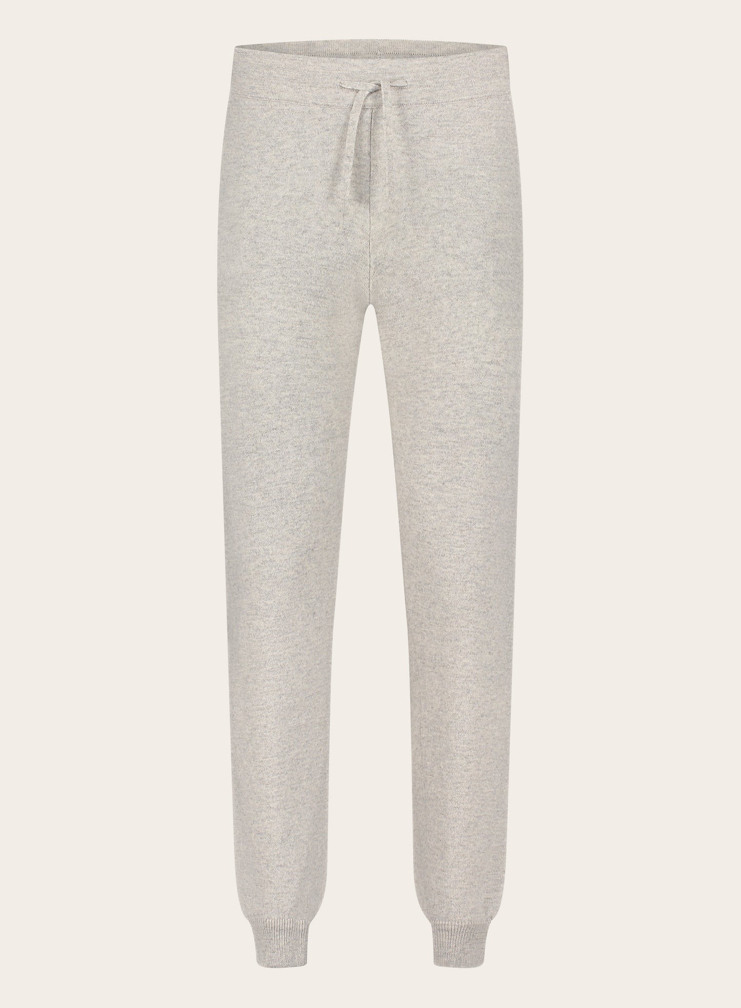 Slim-fit cashmere joggingbroek | Grijs