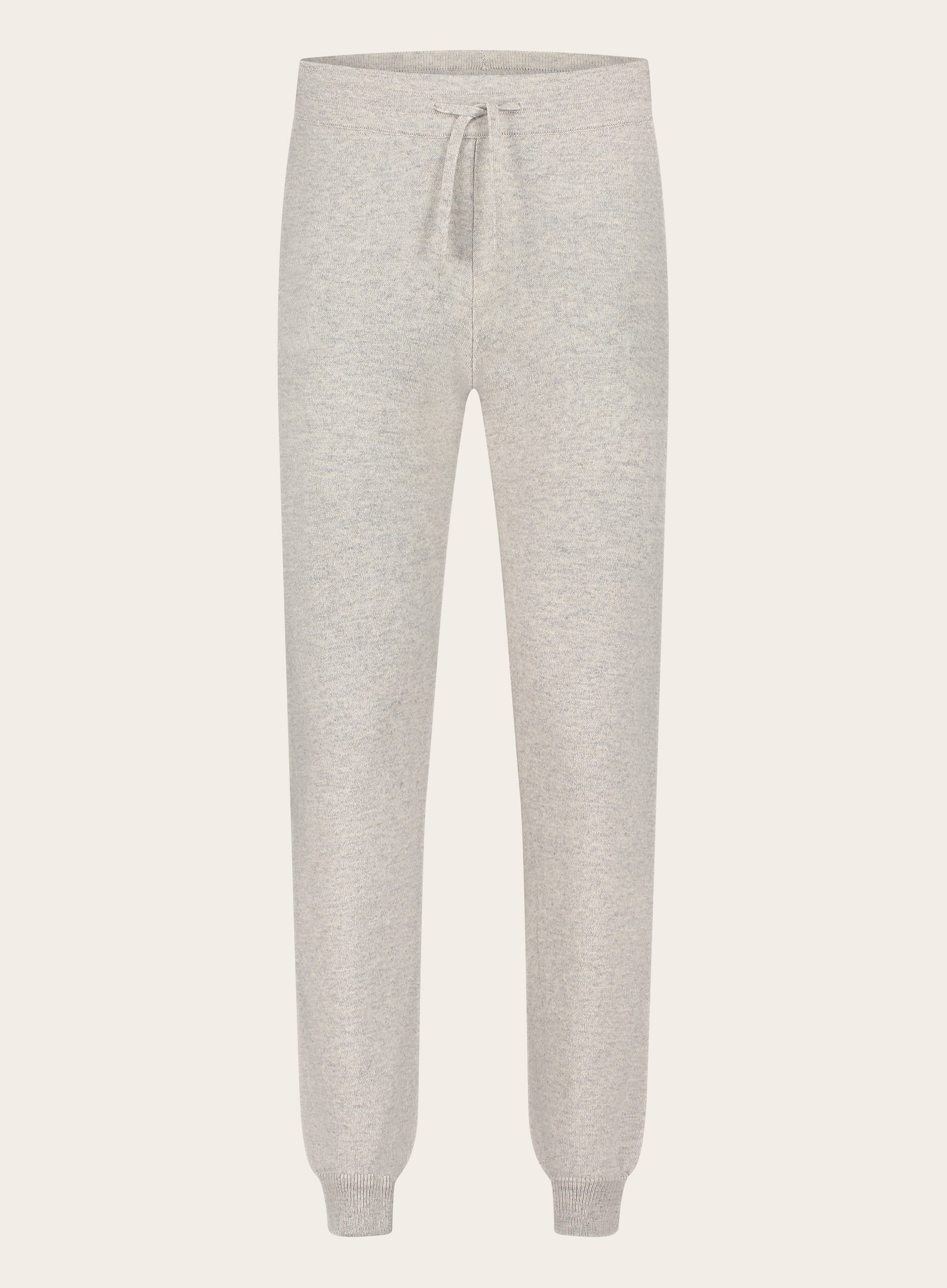 Slim-fit cashmere joggingbroek | Grijs