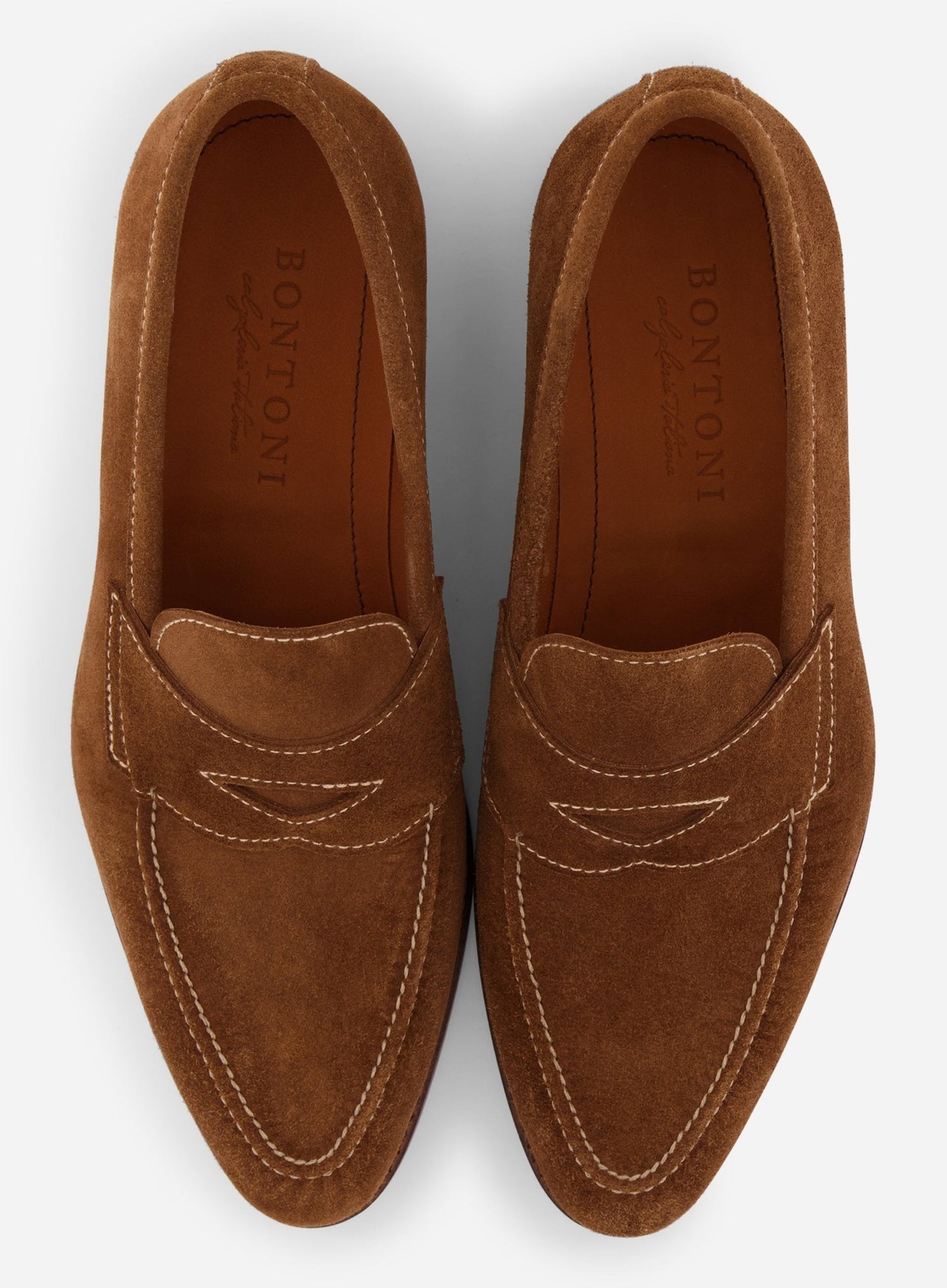 Pennyloafer „Principe“ aus Wildleder