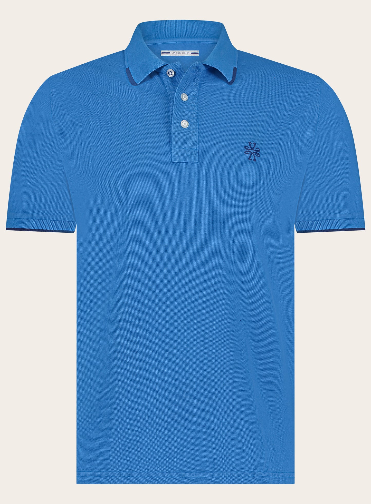 Poloshirt van katoen | Blauw