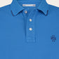 Poloshirt van katoen | Blauw