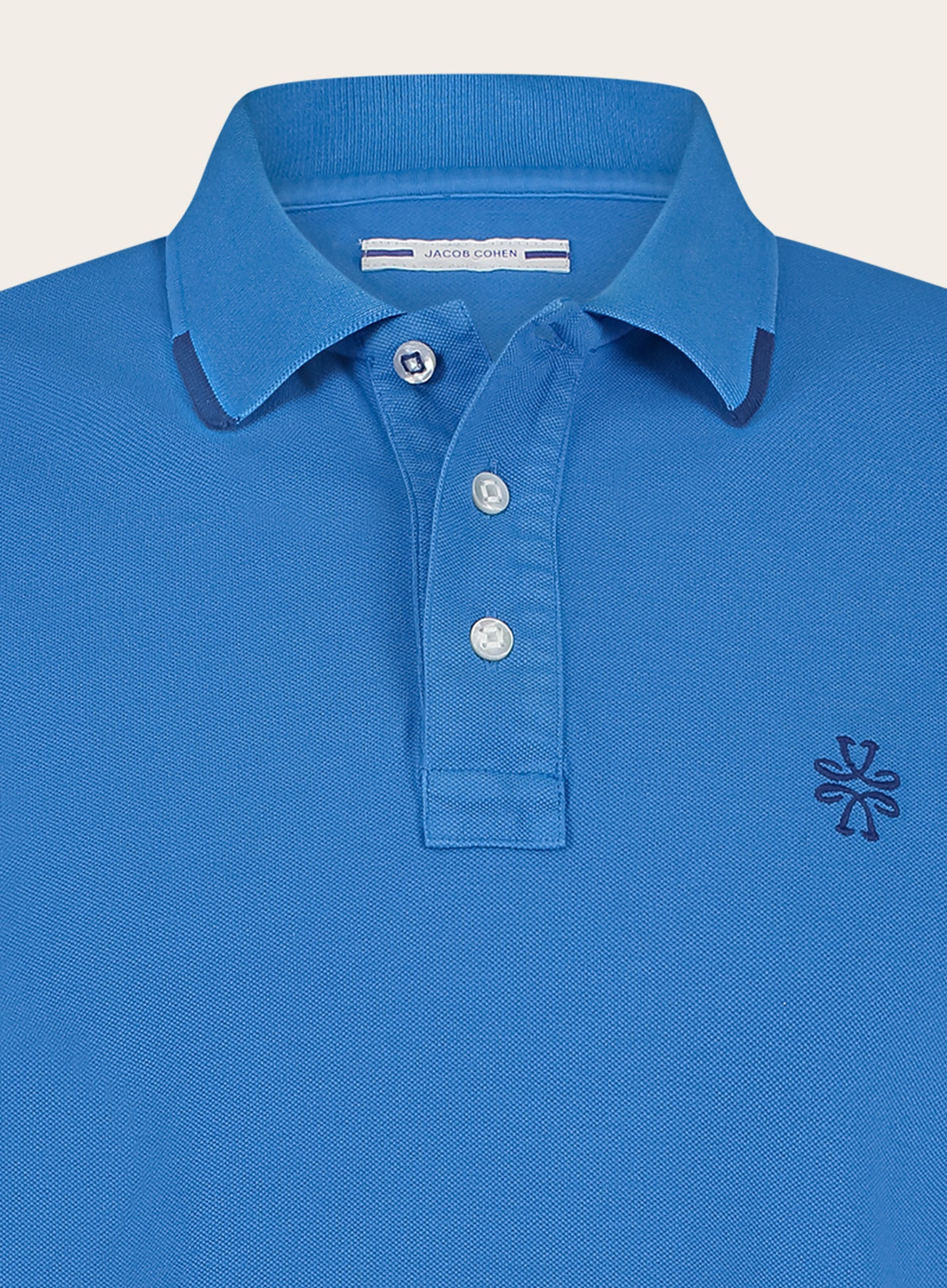 Poloshirt van katoen | Blauw