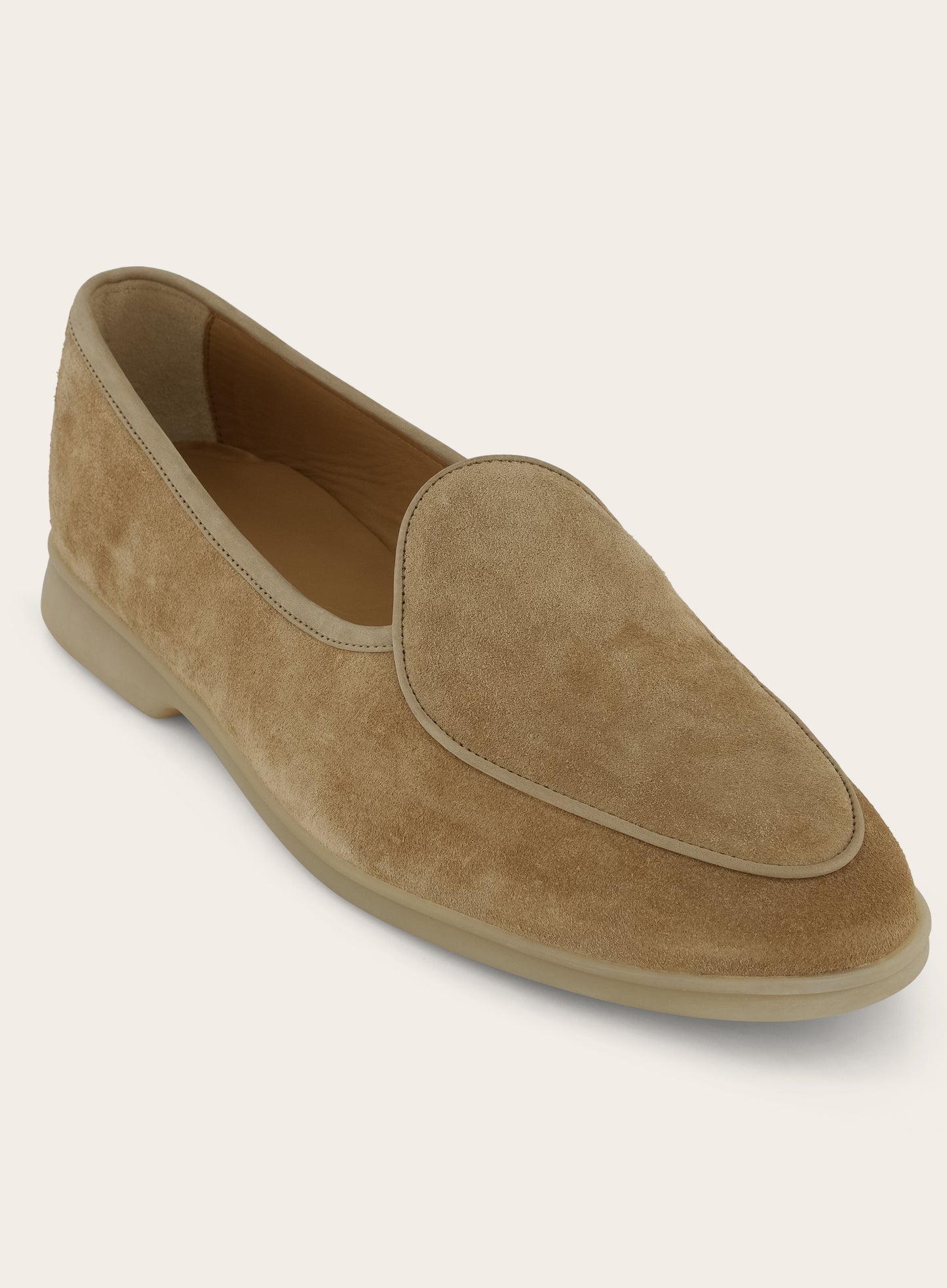 Stride loafers van suède | Beige 