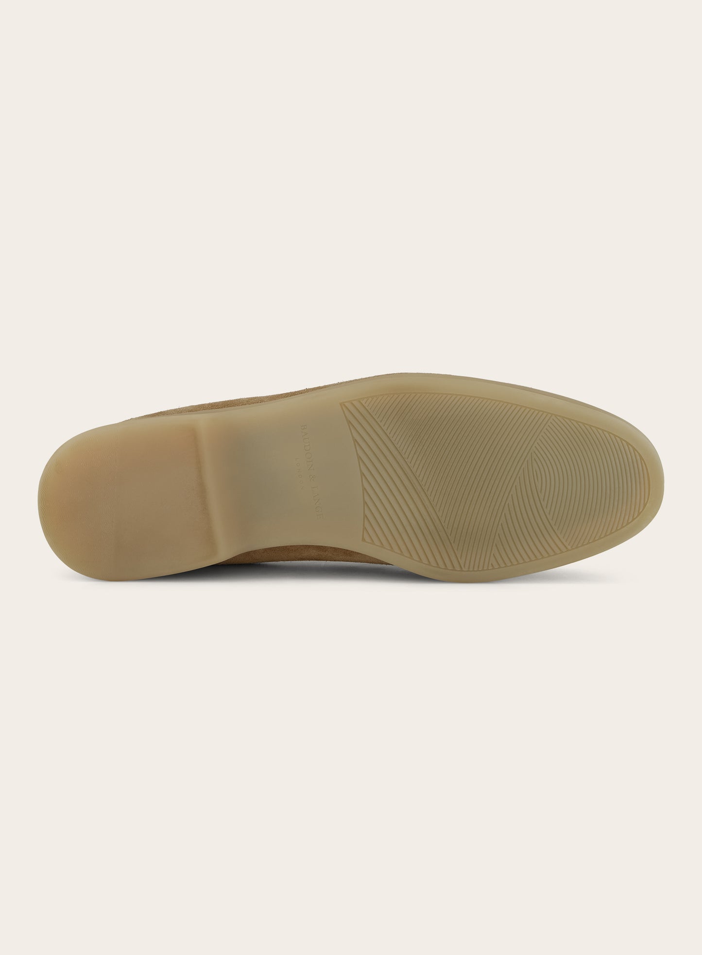 Stride loafers van suède | Beige 