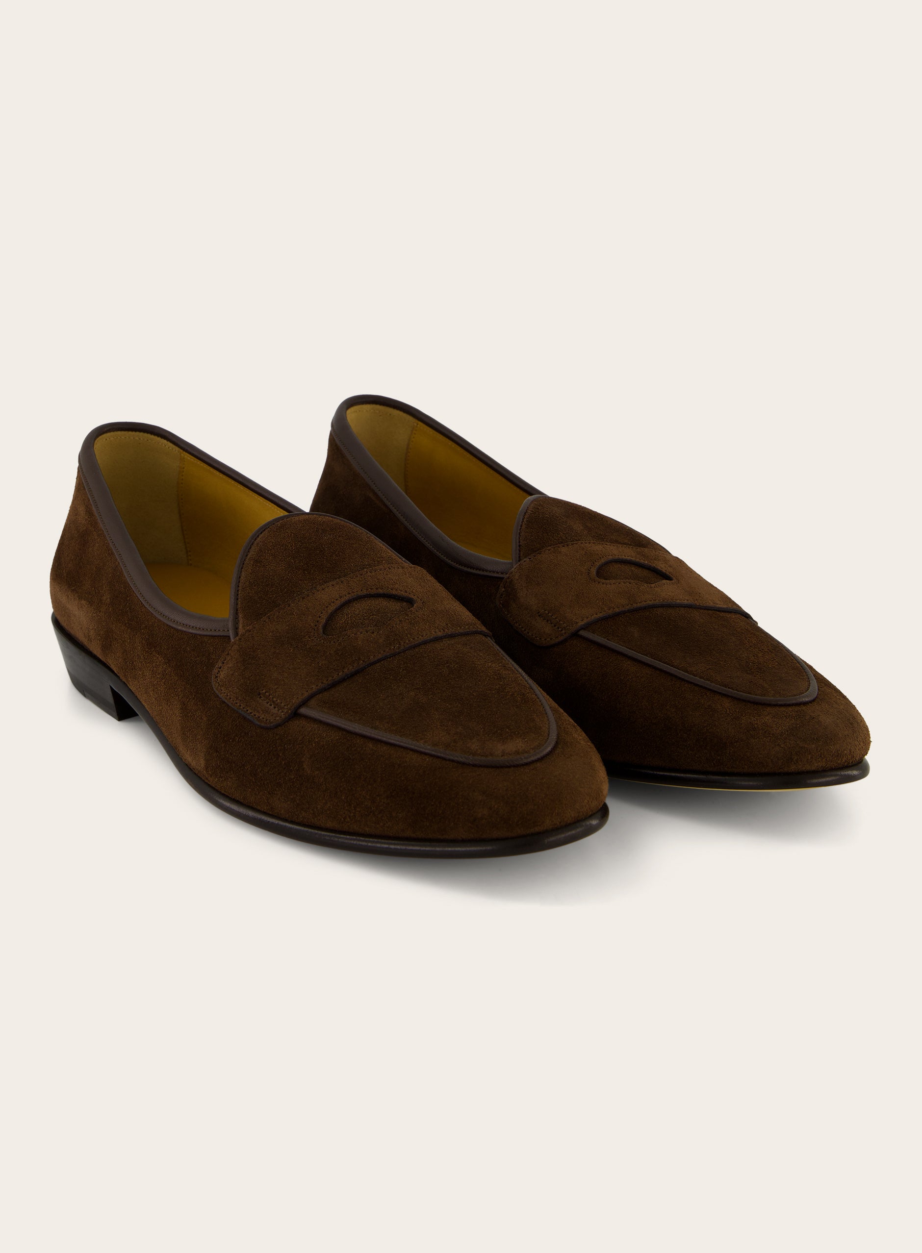 Ginkgo loafers van suède | D.Bruin