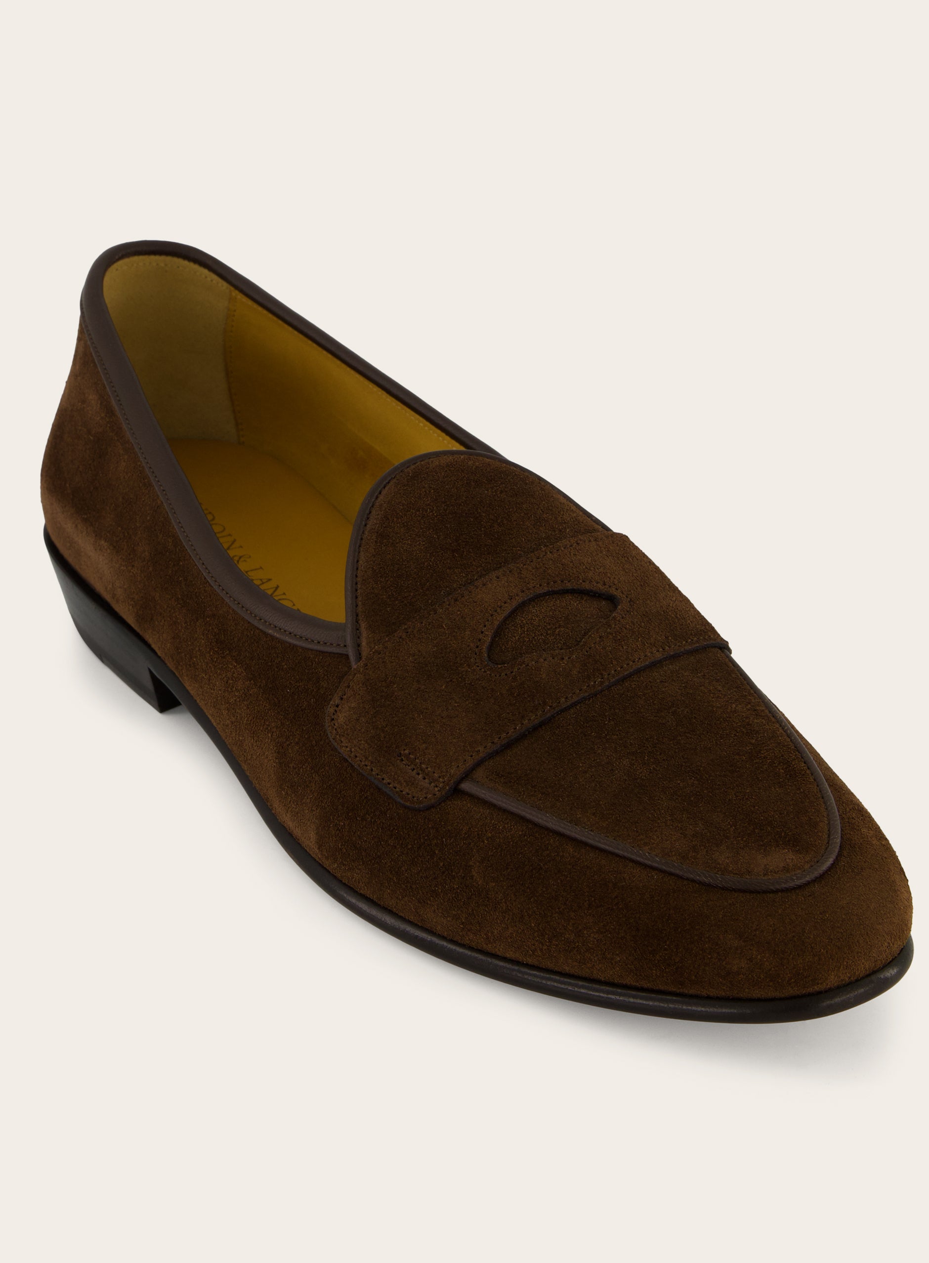 Ginkgo loafers van suède | D.Bruin