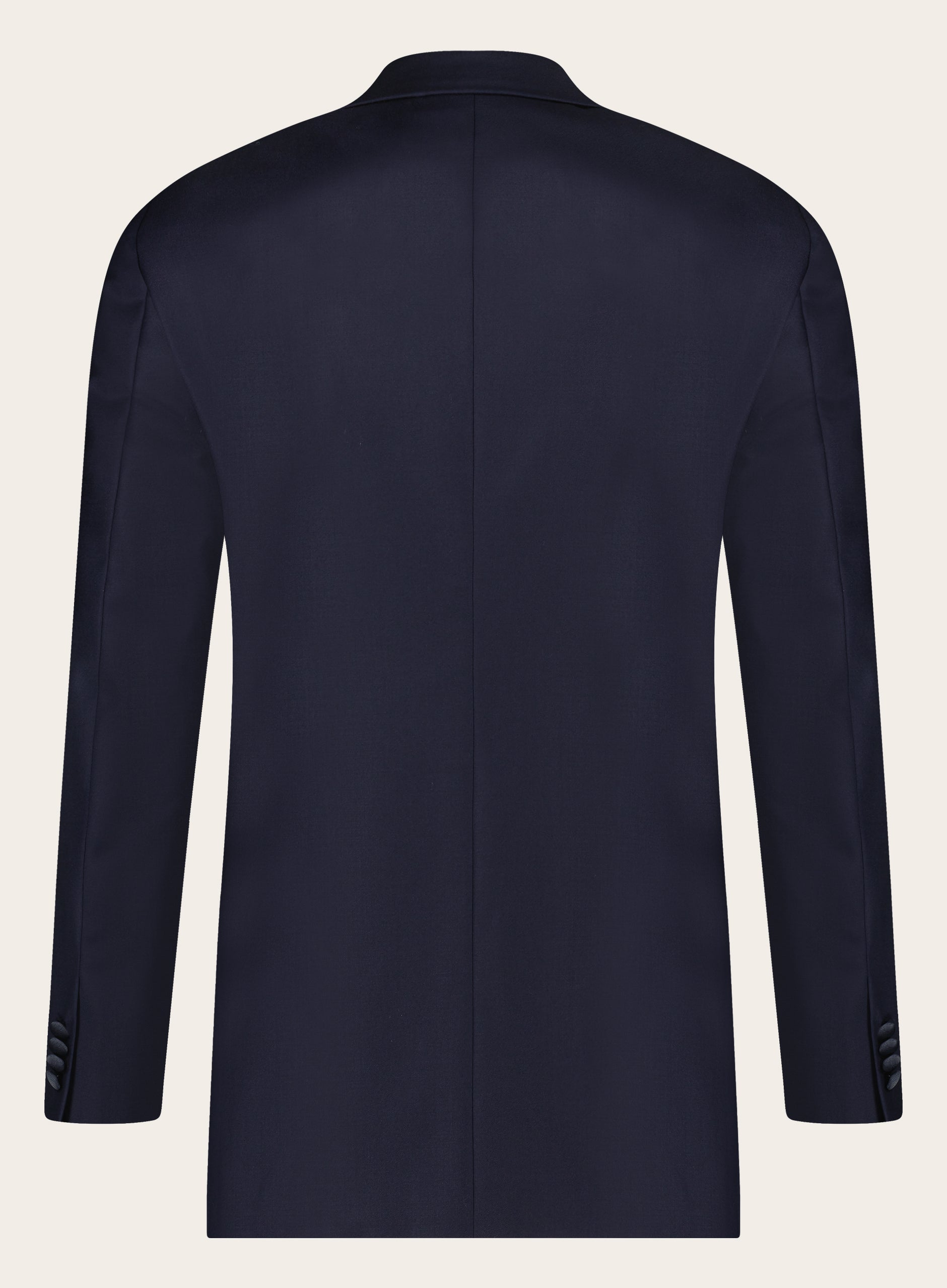Slim-fit Tuxedo van wol | Marine