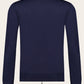 Cashmere-zijden ritsvest | BLUE NAVY