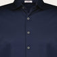 Slim-fit jersey polo shirt | BLUE NAVY