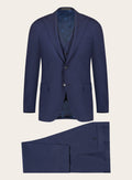 Driedelig wollen pak | BLUE NAVY