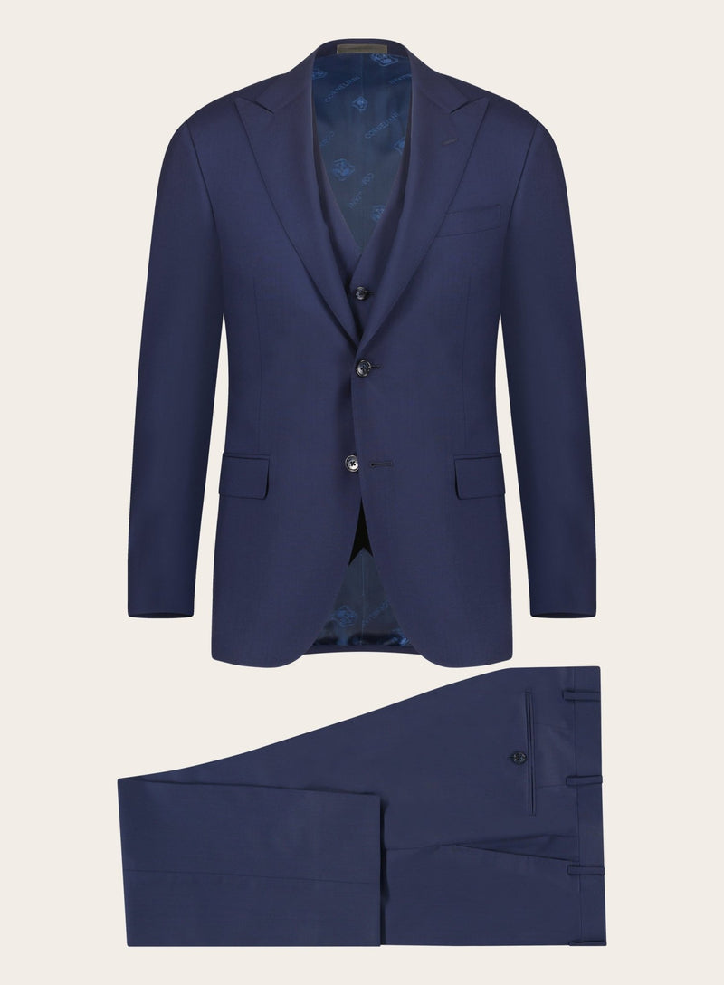 Three-piece wool suit