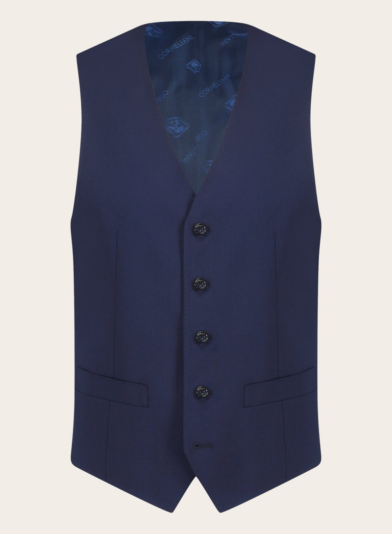 Driedelig wollen pak | BLUE NAVY