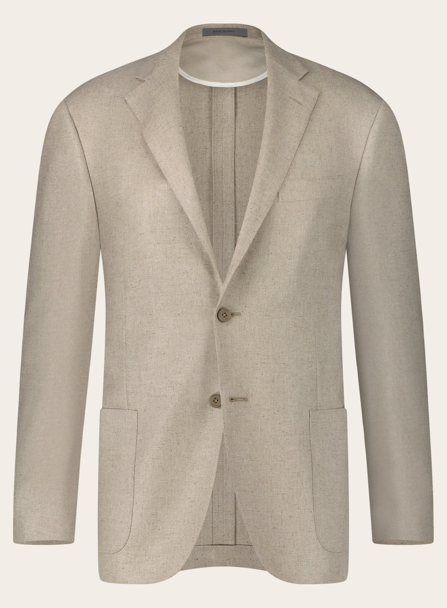 Jasje van wol en zijden | Beige