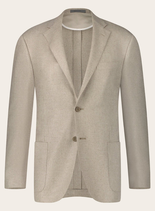 Jasje van wol en zijden | Beige