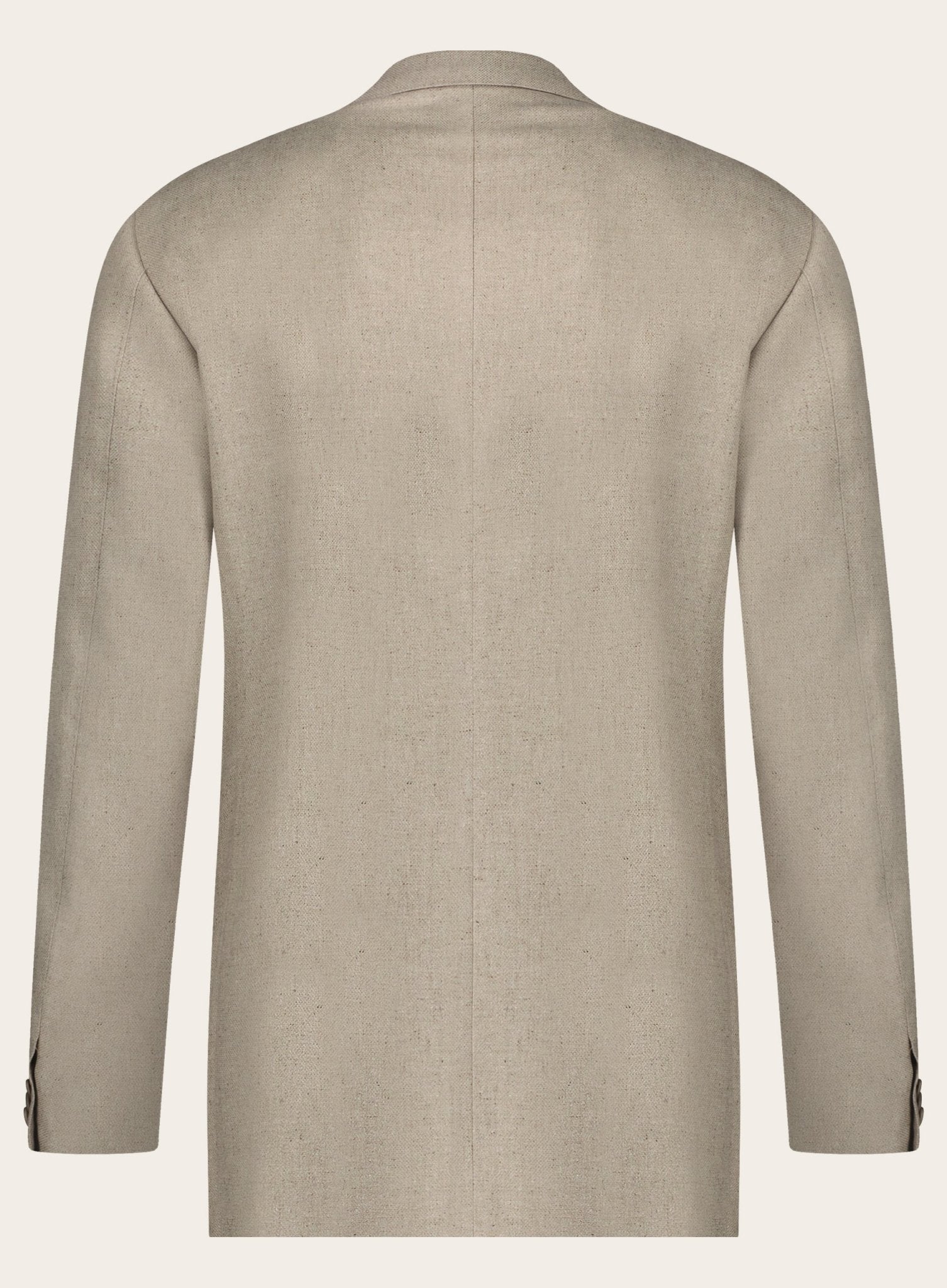 Jasje van wol en zijden | Beige