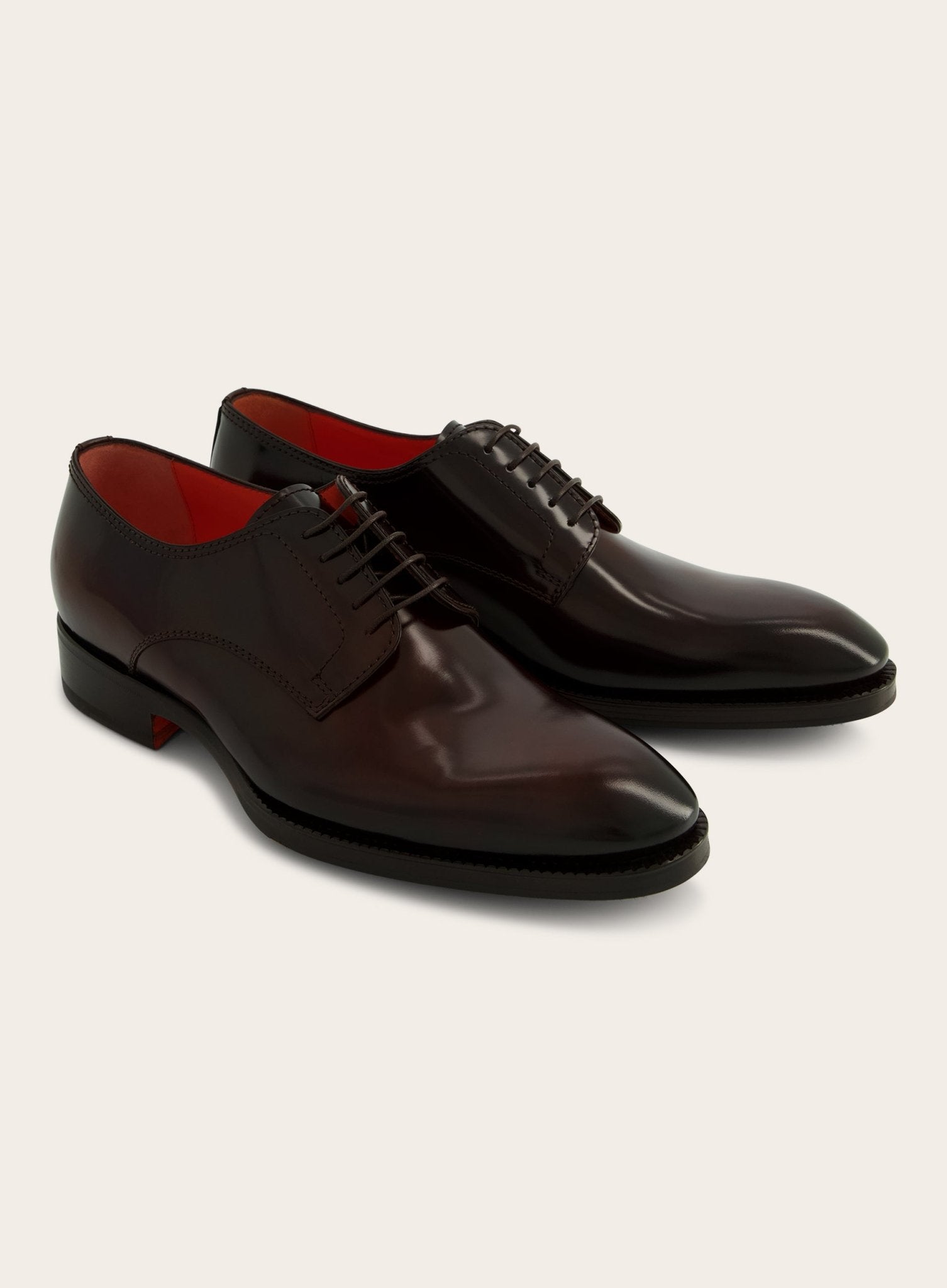 Lederen Carter derby veterschoenen | D.Bruin 