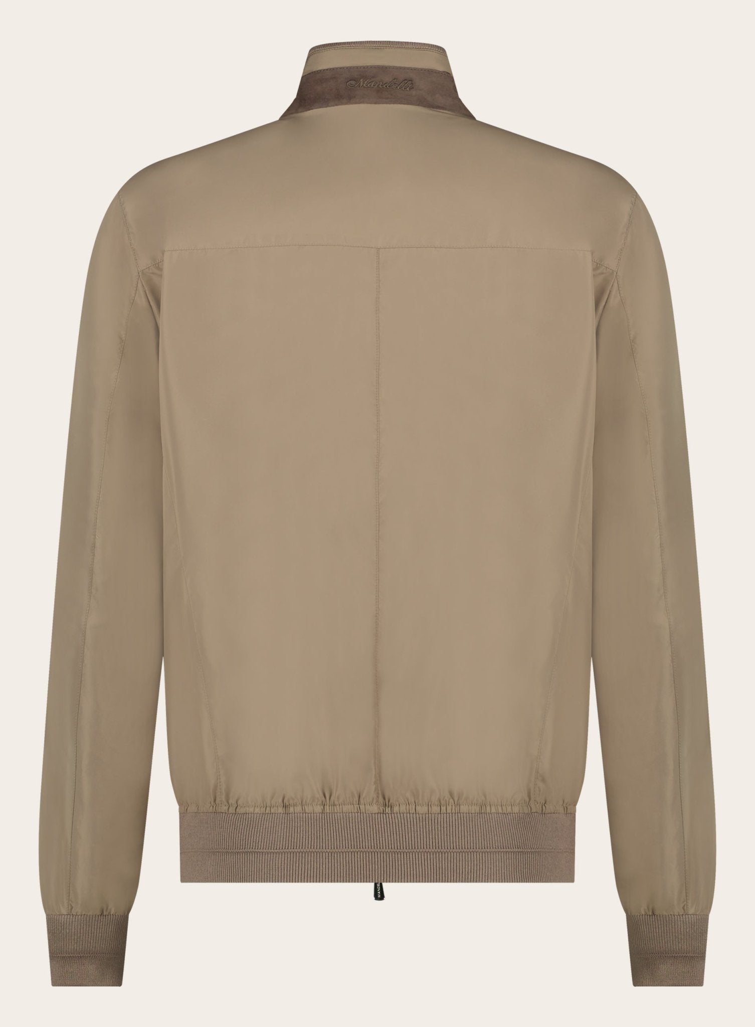 Slim-fit bomberjack | TAUPE