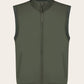 Regular-fit bodywarmer | Groen