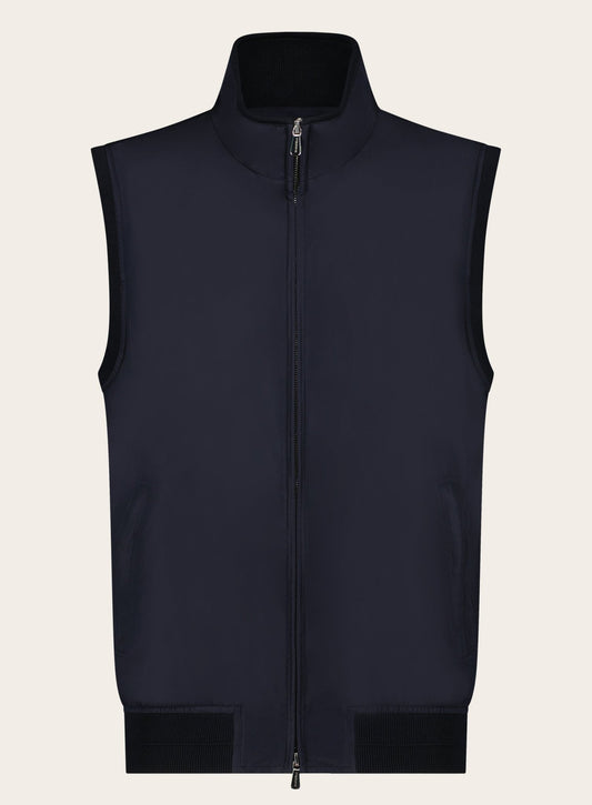 Regular-fit bodywarmer | BLUE NAVY