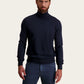 Slim-fit coltrui van wol | BLUE NAVY