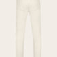 Slim-fit corduroy 5-pocket van katoen en cashmere | Wit