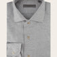 Slim-fit shirt van katoen en cashmere | L.Grijs