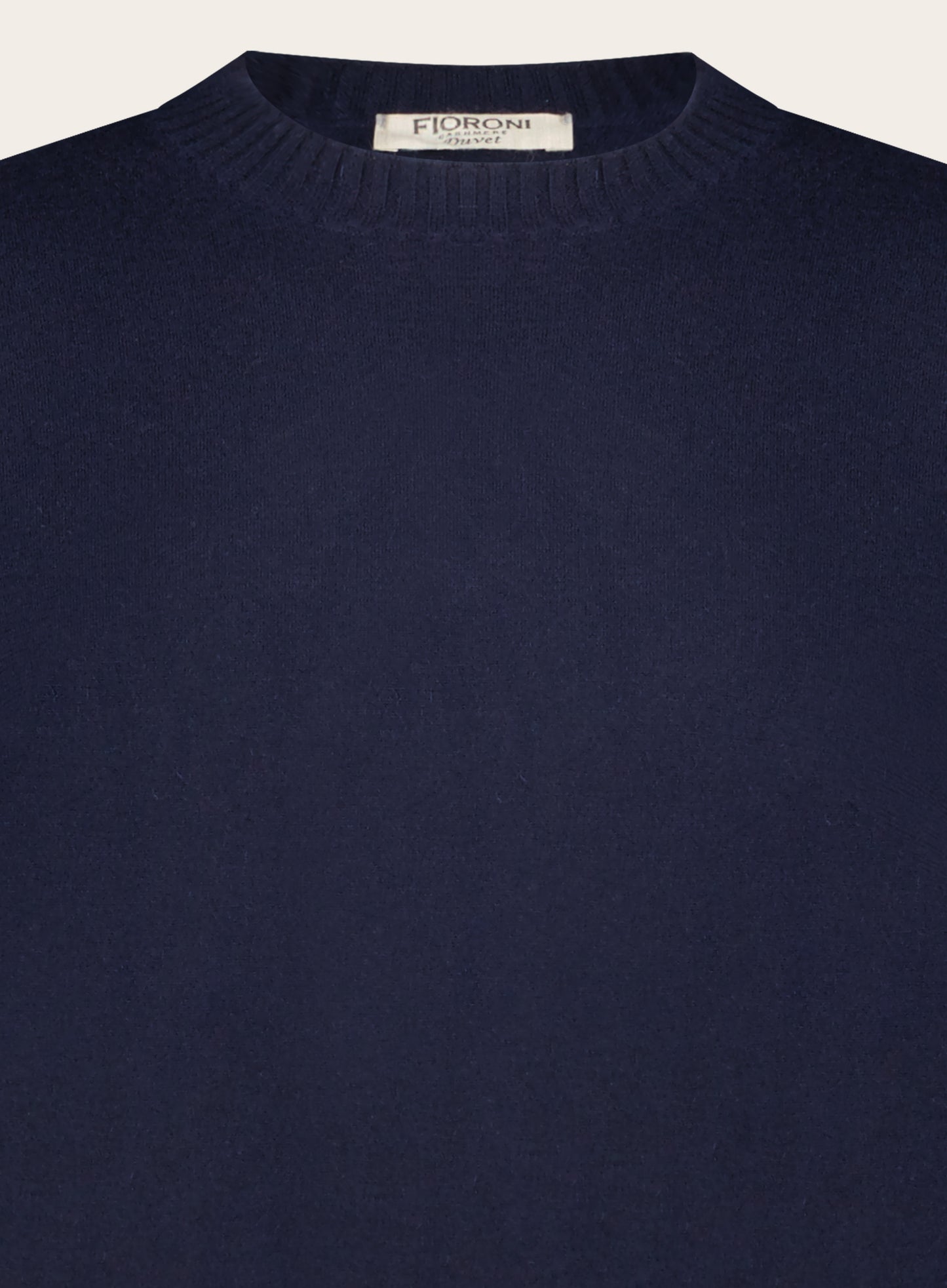 Regular-fit trui van DUVET cashmere | BLUE NAVY