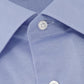 Regular-fit Gabriel shirt van piqué katoen | L.Blauw
