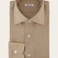 Regular-fit Gabriel shirt van piqué katoen | Beige