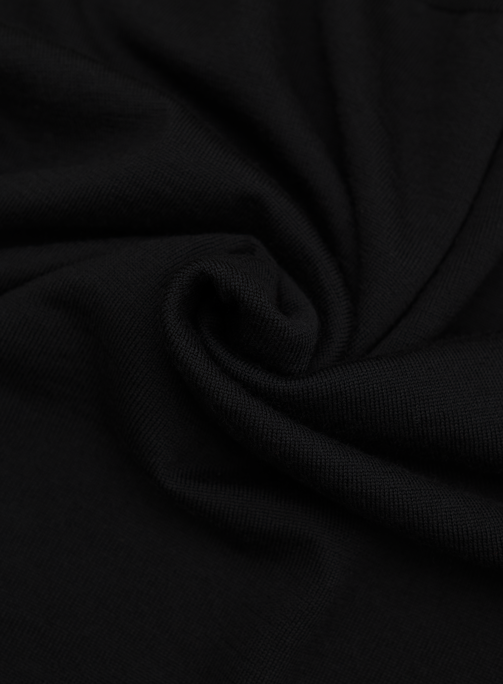 Slim-fit coltrui van wol | FULL_WIDTH | Zwart