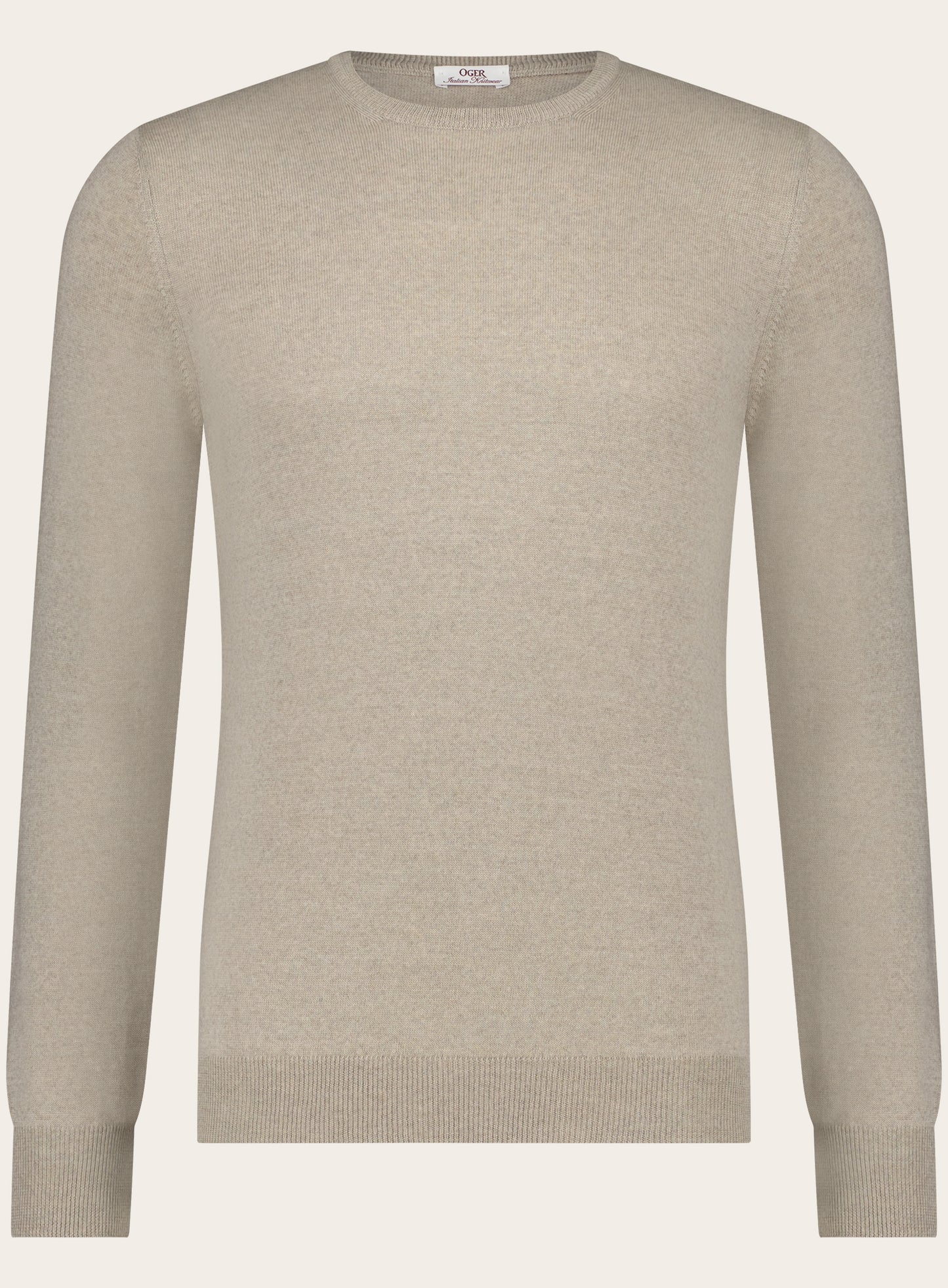 Slim-fit trui van wol | L.BEIGE