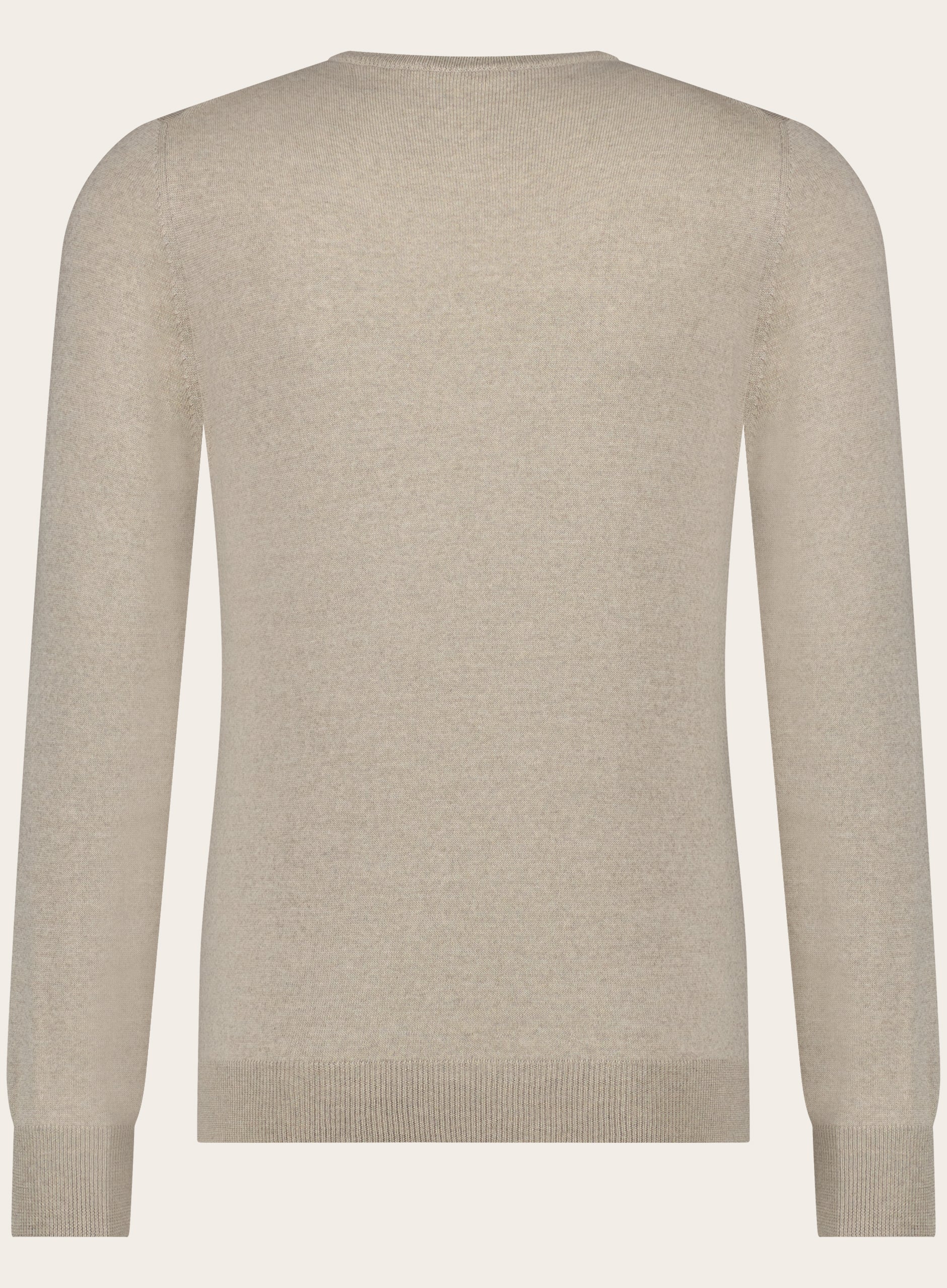 Slim-fit trui van wol | L.BEIGE