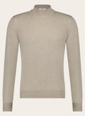 Slim-fit mockneck van wol | FULL_WIDTH | L.BEIGE