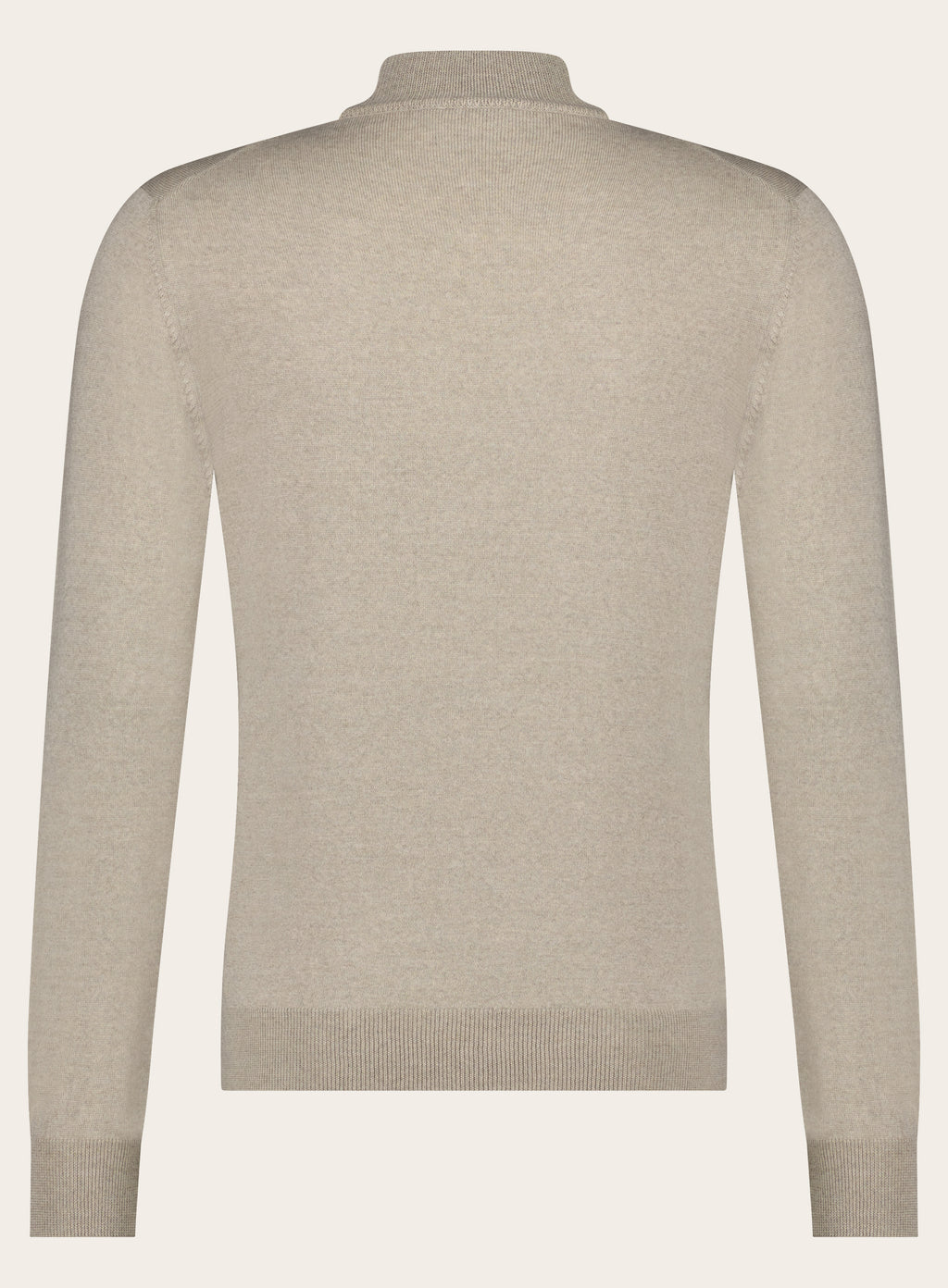Slim-fit mockneck van wol | FULL_WIDTH | L.BEIGE