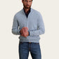 Half-zip van wol en cashmere | L.Blauw