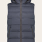 Regular-fit gevoerde bodywarmer | BLUE NAVY