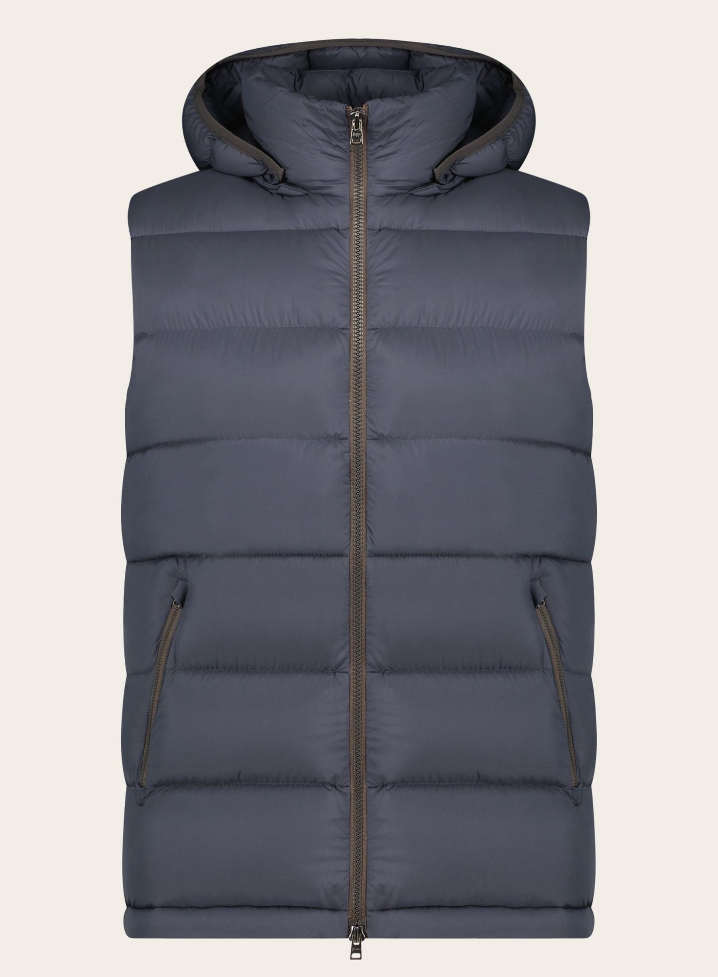 Regular-fit gevoerde bodywarmer | BLUE NAVY